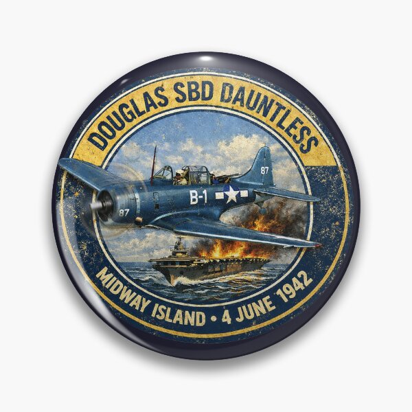 Item preview, Douglas SBD Dauntless - Midway Island designed and sold by Omaha Jones T-Shirts and More.