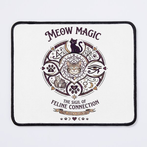 Item preview, Meow Magic & Feline Connection Sigil designed and sold by Spiritualwall.