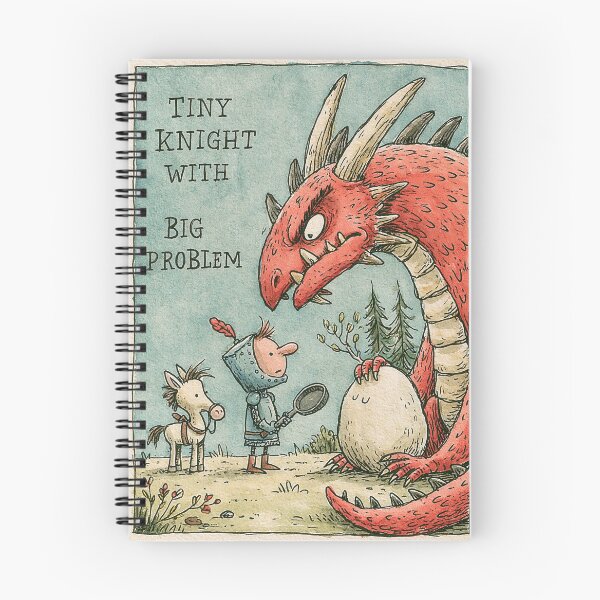 Item preview, Tiny Knight With Big Problem designed and sold by kalukoba.