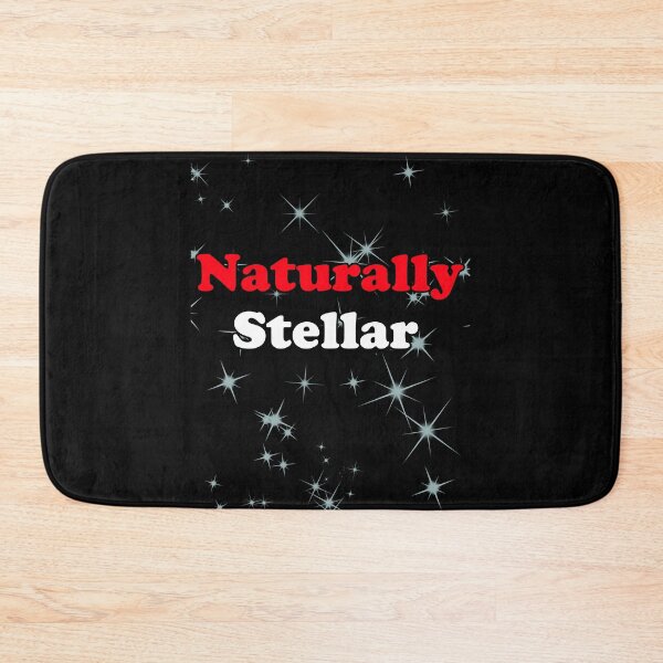Item preview, Naturally Stellar – Cute Celestial Typography Aesthetic Design designed and sold by Mahmoud Salah.