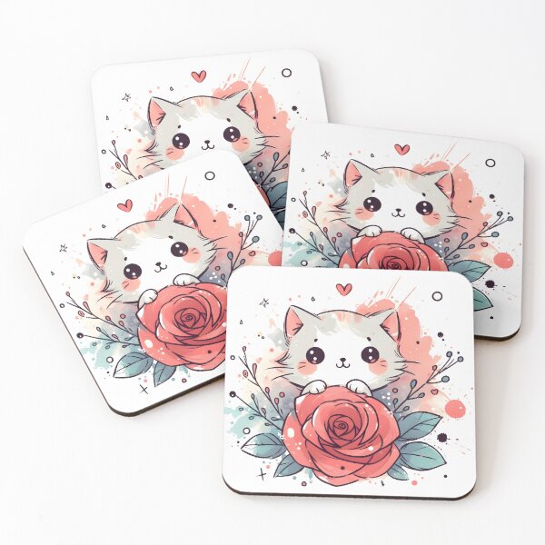 Item preview, Cat and Rose designed and sold by NadyaMichaels.