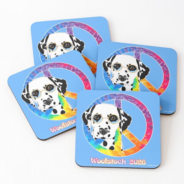 Item preview, Dalmatian Woofstock 2026 designed and sold by Atelier Cupcake.
