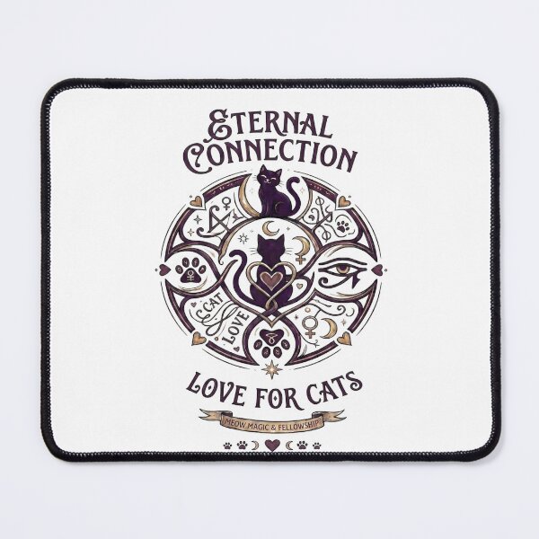 Item preview, Love For Cats - Cute Witchy Cat Sigil Aesthetic designed and sold by Spiritualwall.