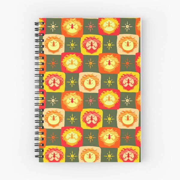Item preview, Vintage sun with a beard, seamless pattern designed and sold by natinart.