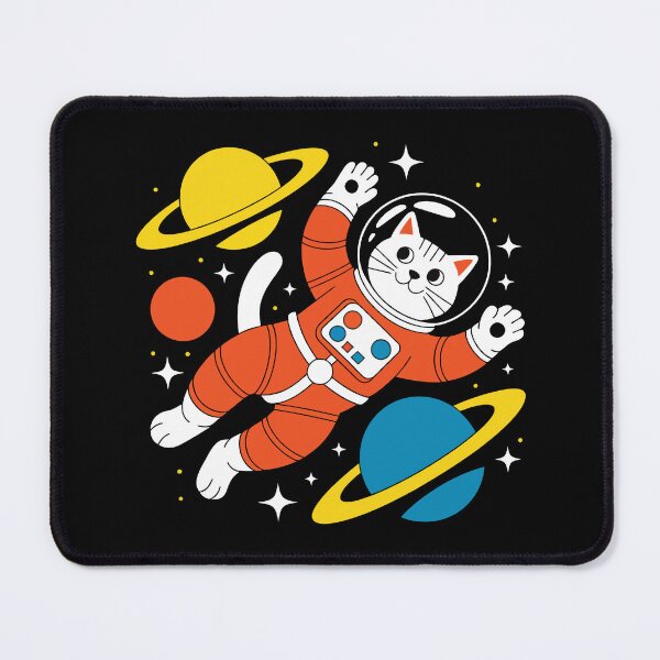 Item preview, Cat Floating In Space Cosmic Introvert Humor Aesthetic designed and sold by NaturEdeN.
