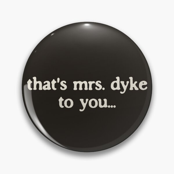 Item preview, Funny Lesbian Joke Married Dyke (white) designed and sold by TackyTime.
