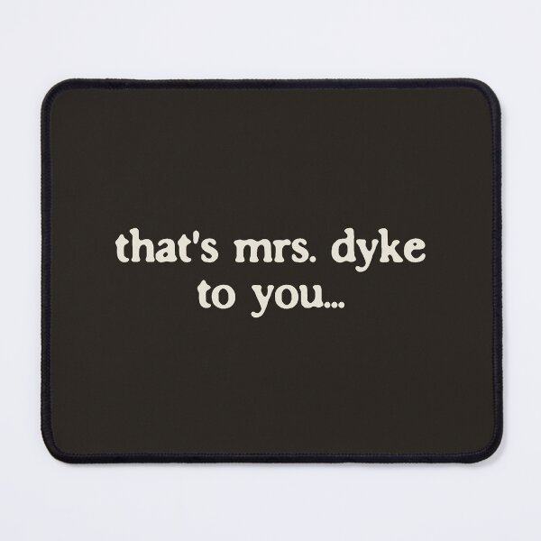 Item preview, Funny Lesbian Joke Married Dyke (white) designed and sold by TackyTime.