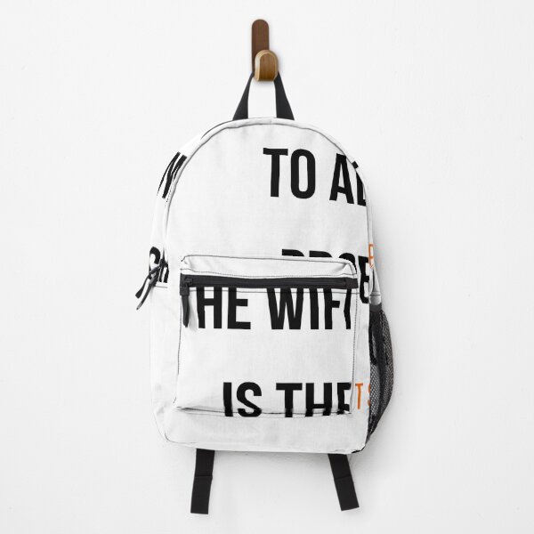 Item preview, The WiFi Password Is The Answer Funny IT Support Shirt designed and sold by CodeAndLaugh.