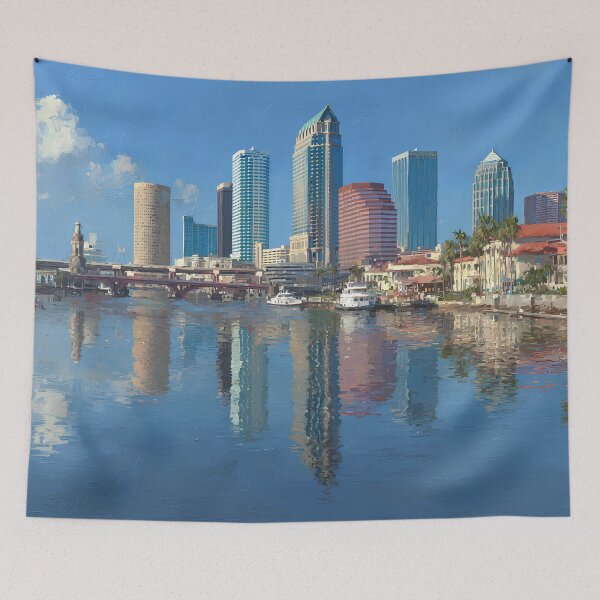 Item preview, Tampa Florida Skyline designed and sold by daila70.