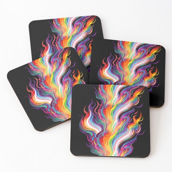 Item preview, Soft Defiance Flames designed and sold by babodesign.