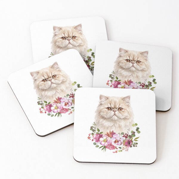 Item preview, Watercolor Persian Cat designed and sold by Liededrom..
