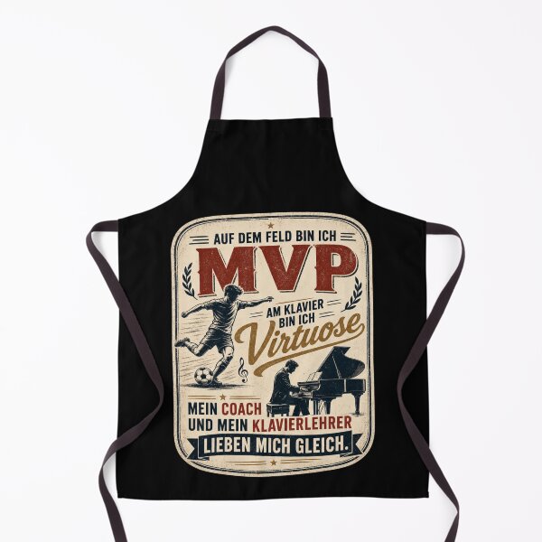 Item preview, On the field I'm MVP, at the piano I'm a virtuoso – my coach and my piano teacher love me equally. designed and sold by FreshPixelArt.