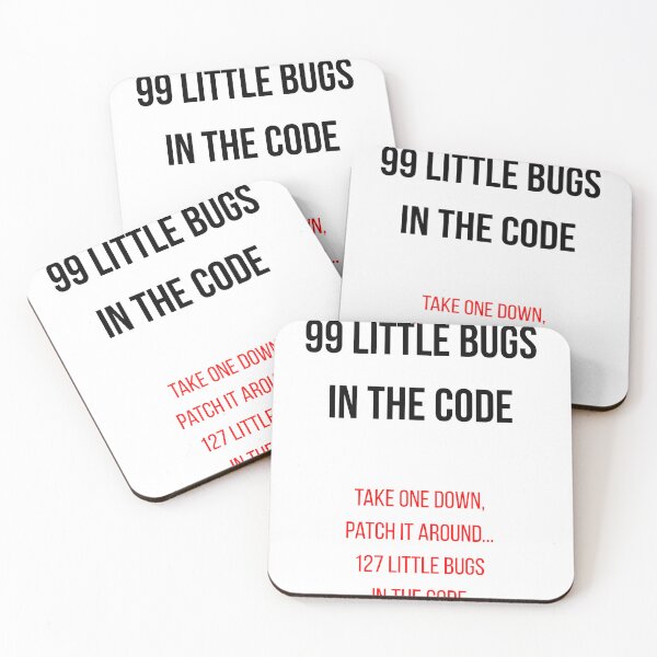 Item preview, 99 Little Bugs In The Code Funny Programmer Developer Shirt designed and sold by CodeAndLaugh.