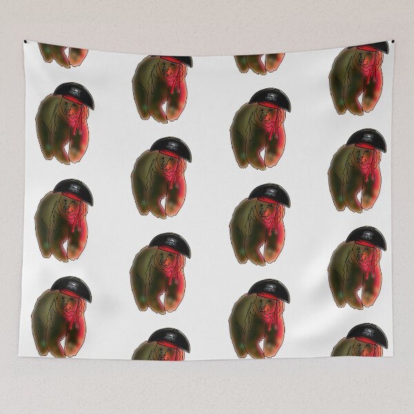 Item preview, Bear with pirate hat – animalzinhats designed and sold by Ashley’sAnimalz.