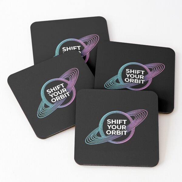 Item preview, Shift Your Orbit: Neon Saturn Planet Space Art designed and sold by artlife4.