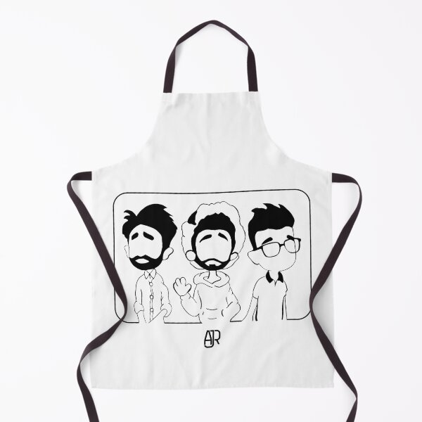 Item preview, AJR Band Chibi Cartoon Character Silhouette Minimalist Line Art Design designed and sold by CiranoSkasnot.