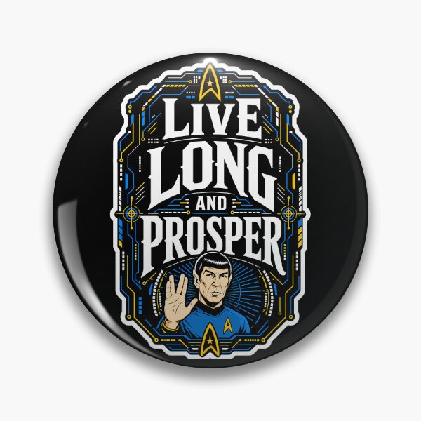 Item preview, Live Long and Prosper - the iconic Vulcan salute designed and sold by annaOMline.