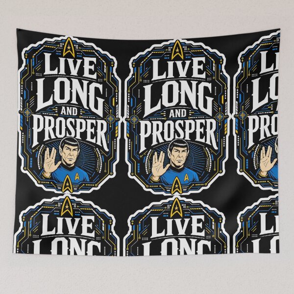Item preview, Live Long and Prosper - the iconic Vulcan salute designed and sold by annaOMline.