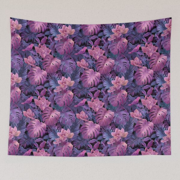 Item preview, Flourishing Tropical Floral Texture  - Flower Garden Pattern  - Bridal Shower Gifts designed and sold by RoyalStarsPatts.