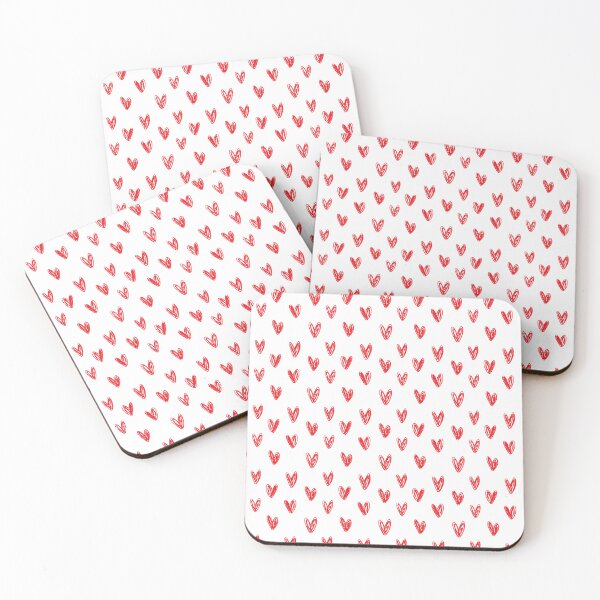 Item preview, Hand-Drawn Doodle Hearts Seamless Pattern designed and sold by Zaya_art.