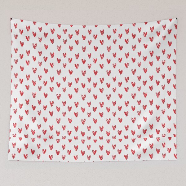 Item preview, Hand-Drawn Doodle Hearts Seamless Pattern designed and sold by Zaya_art.