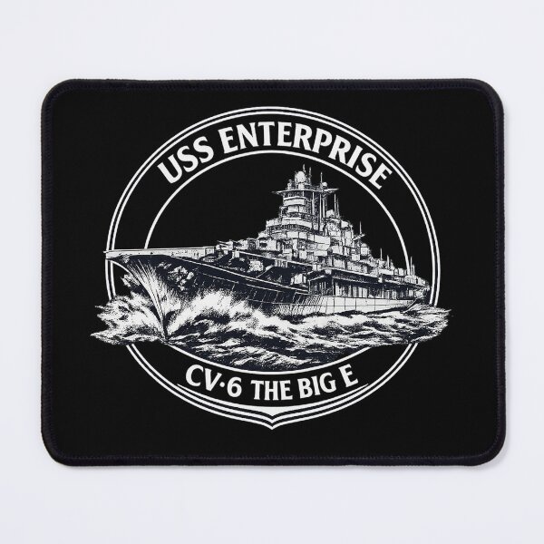 Item preview, USS Enterprise - The Big E designed and sold by Omaha Jones T-Shirts and More.