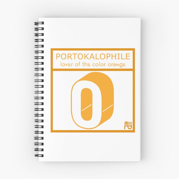 Item preview, Portokalophile - Lover of Orange designed and sold by neuromixart.