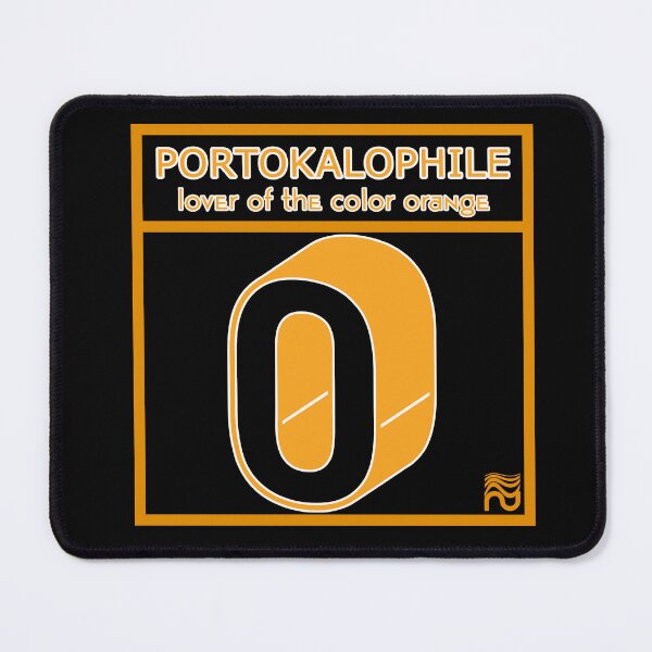Item preview, Portokalophile - Lover of Orange designed and sold by neuromixart.