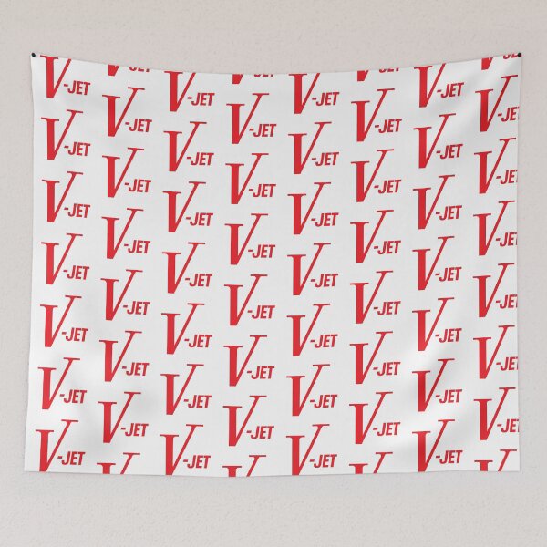 Item preview, Retro Qantas V-Jet 1960s livery (Red Lettering) designed and sold by Wonderbouy.