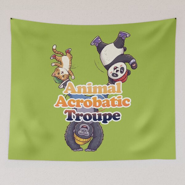 Item preview, Animal Acrobatic Troupe designed and sold by LOVEARTDESIGN.