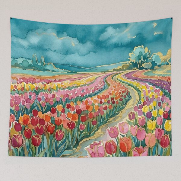 Item preview, Tulip field designed and sold by GraphicsClub.