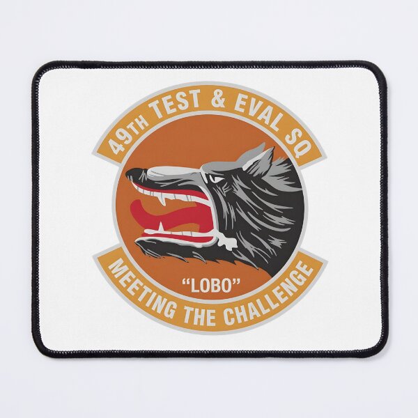 Item preview, 49th Test and Evaluation Squadron "Lobo" Military Patch designed and sold by CharlieDesings.