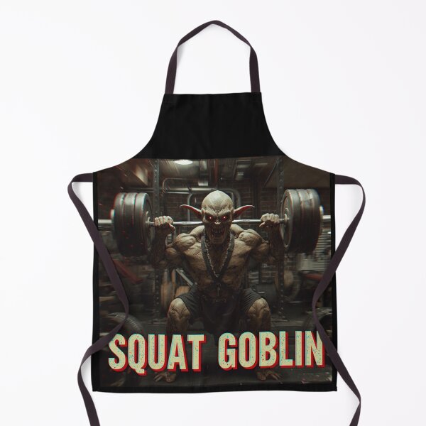 Item preview, Squat Goblin – Funny Gym Creature Workout Design designed and sold by Sparkofart07.