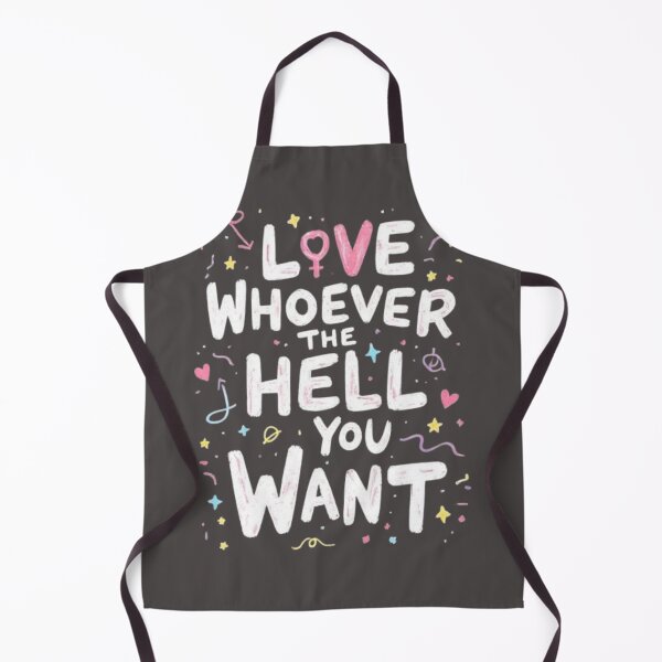 Item preview, Love Whoever The Hell You Want | LGBTQ+ Pride Quote | Funny Inclusive Love Design | Pride Gift designed and sold by The Sandy Design Store.