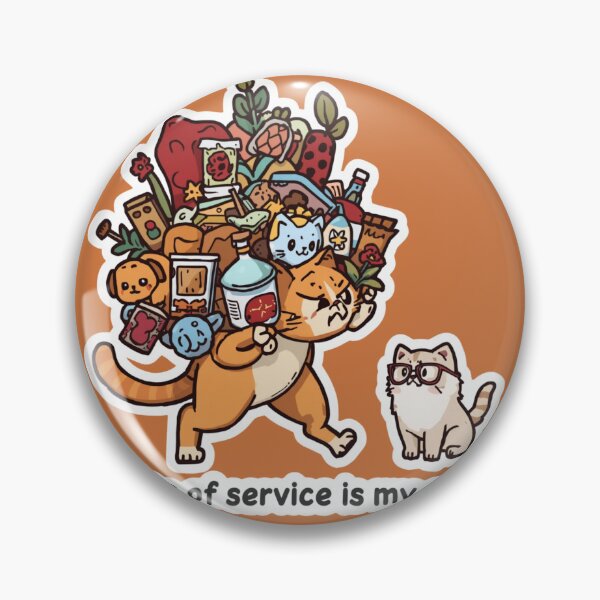 Item preview, Acts Of Service Is My Entire Funny Cats Illustration designed and sold by alvinavery.