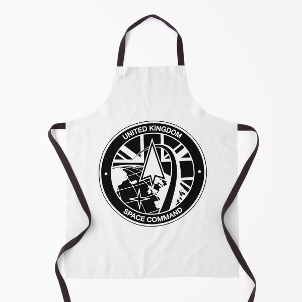 Item preview, United Kingdom Space Command Emblem (Black and White Version) designed and sold by CharlieDesings.
