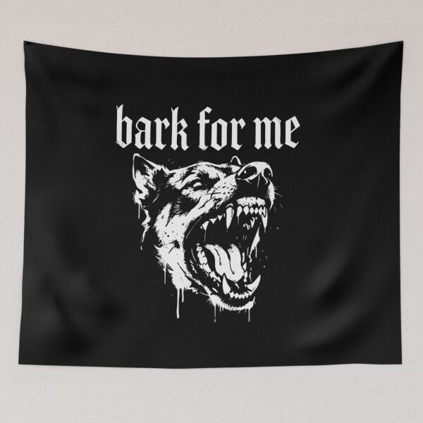 Item preview, Bark For Me, Gothic Dog, Bold Aesthetic designed and sold by toongstudio.