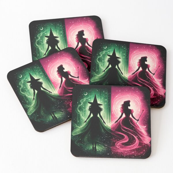 Item preview, Elphaba & Glinda Wicked the Musical Defying Gravity designed and sold by NerdiPop.