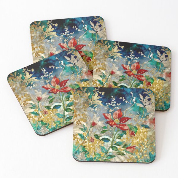 Item preview, Wild Flowers on Silk designed and sold by ©Janis Zroback.