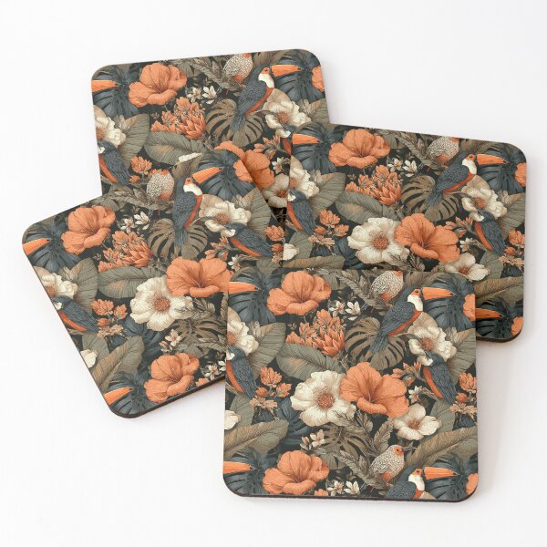 Item preview, Colorful Tropical Floral Texture - Flower Floral Print  - Christmas Gifts For Him designed and sold by RoyalStarsPatts.