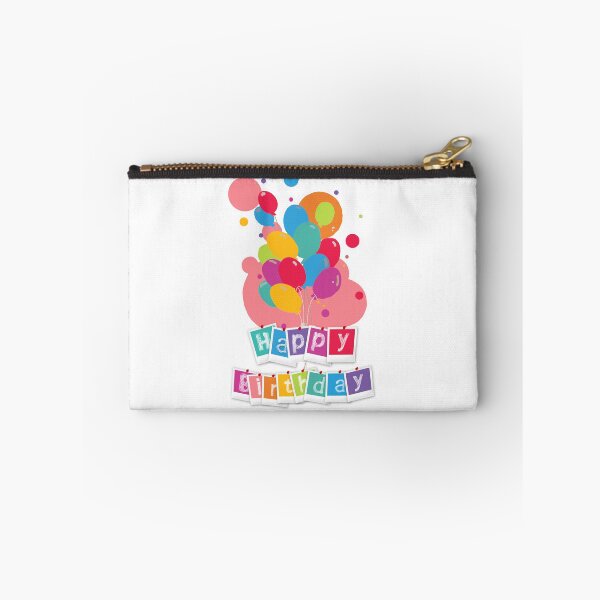 Item preview, Happy Birthday Joyful Celebration Party Art Print designed and sold by ArtsyExplorer.