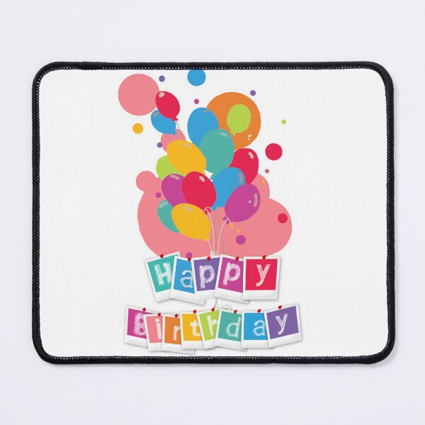 Item preview, Happy Birthday Joyful Celebration Party Art Print designed and sold by ArtsyExplorer.