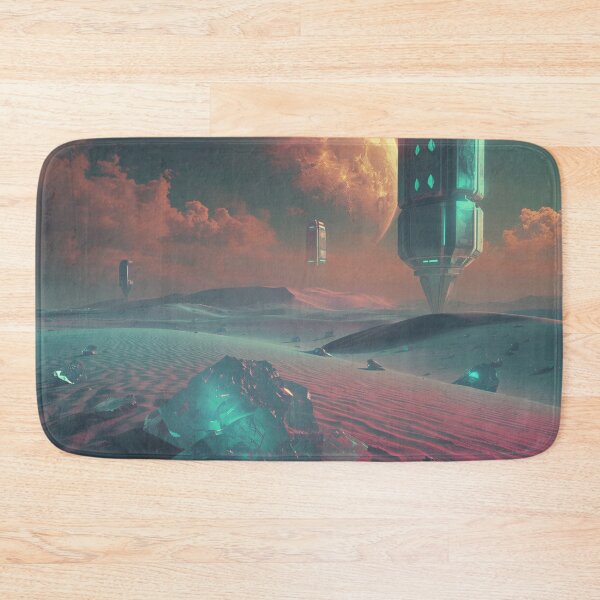 Item preview, Luminescent Alien Desert Fantasy Landscape designed and sold by Luminous Wilds.