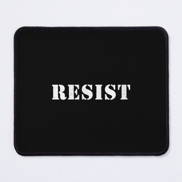 Item preview, Resist Distressed Text Protest Activist Design designed and sold by AntiqueImages.