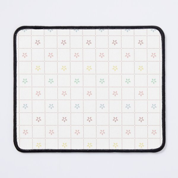 Item preview, Soft Pastel Floral Grid Decor | Minimal Daisy Pattern designed and sold by Mellowtint Studio.