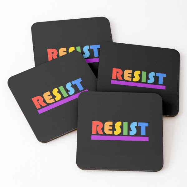 Item preview, Resist Colorful Bold Activism Statement designed and sold by AntiqueImages.