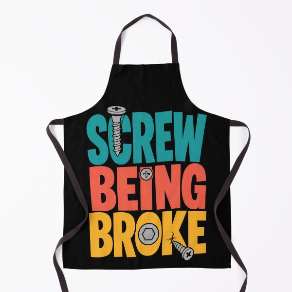Item preview, Screw Being Broke Funny Money Quote designed and sold by TeeTimeTreasure.