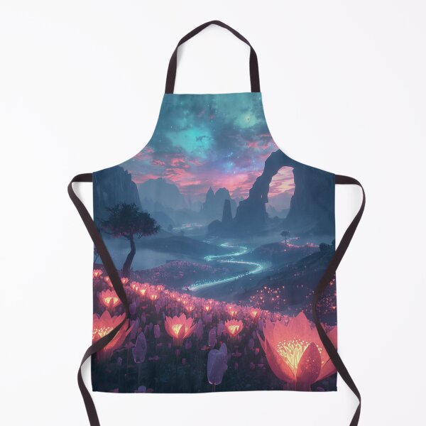 Item preview, Cosmic Bloom Alien Fantasy Landscape designed and sold by Luminous Wilds.
