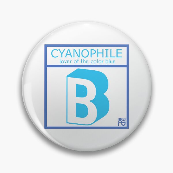 Item preview, Cyanophile - Lover of Blue designed and sold by neuromixart.