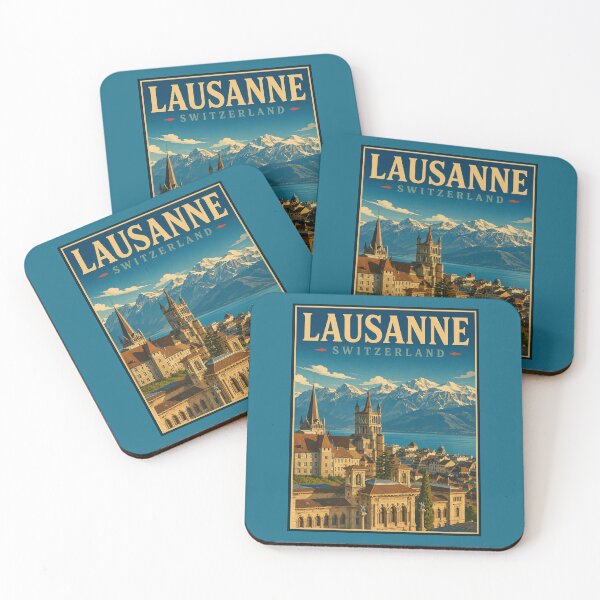 Item preview, Lausanne - Switzerland designed and sold by GoodOldVintage.